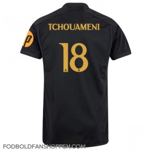 Real Madrid Aurelien Tchouameni #18 Tredjetrøje 2023-24 Kortærmet